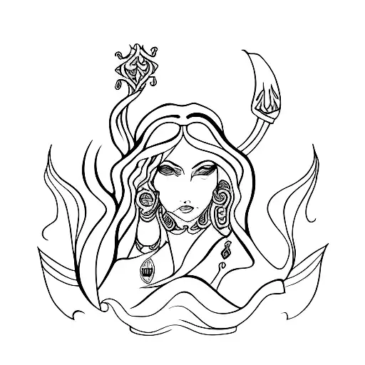 Circe  tattoo design idea