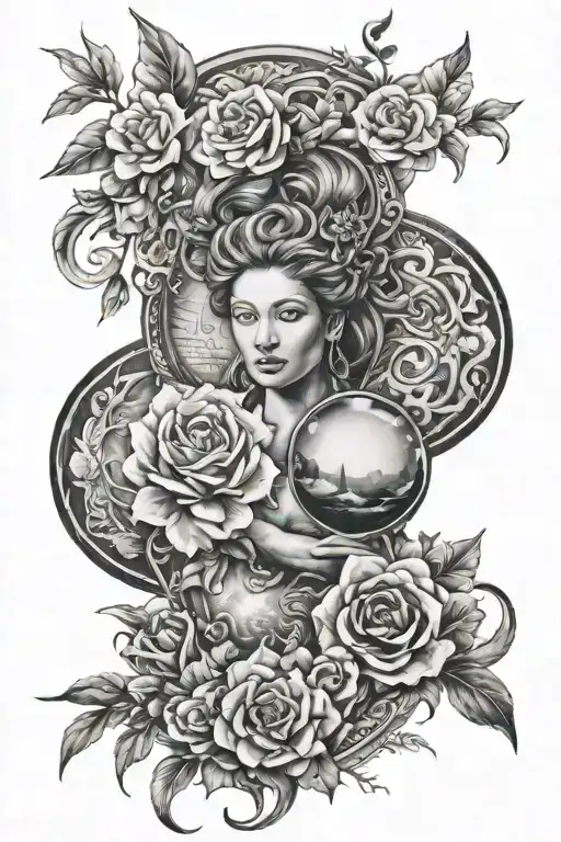 serenity courage wisdom tattoo design idea
