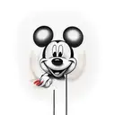 mickey mouse tattoo design idea