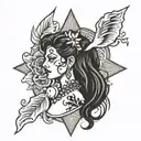 trust no one tattoo design idea