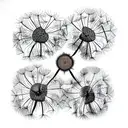 Dandelions eat the sun tattoo design idea