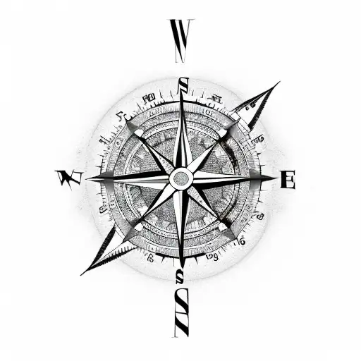 ART and TATTOO: Watches, Compass, Compass Rose