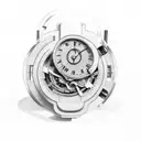 broken stopwatch tattoo design idea