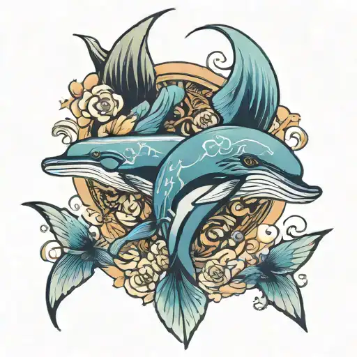 The Humpback Sisters tattoo design idea
