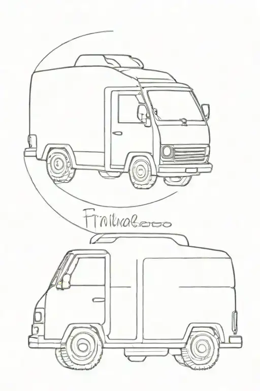 vehicle conquering a challenging tattoo design idea