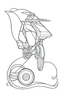 vehicle conquering a challenging tattoo design idea