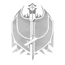 crusader knight on one knee holding sword  tattoo design idea