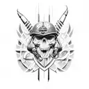 Band of Brothers 101st Airborne Division Afghanistan tattoo design idea