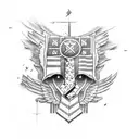 Band of Brothers 101st Airborne Division Afghanistan tattoo design idea