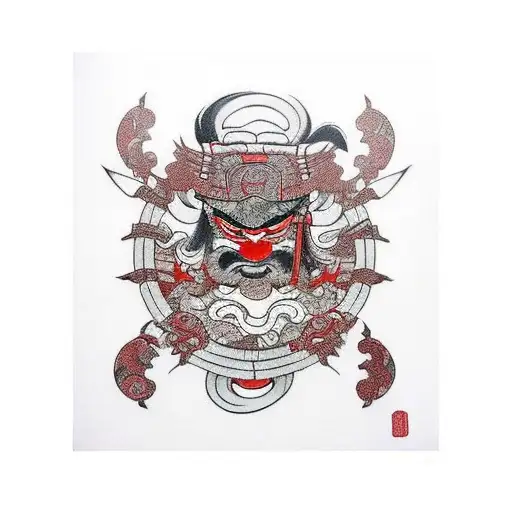 Ninja art, Ninja tattoo, Samurai art