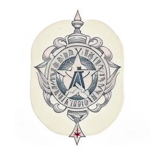 XVI roman numerals tattoo design idea