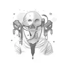 the words "but i miss you and i hate you" tattoo design idea