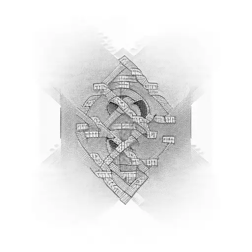 Crossword puzzle spelling out 'Isabel' tattoo design idea