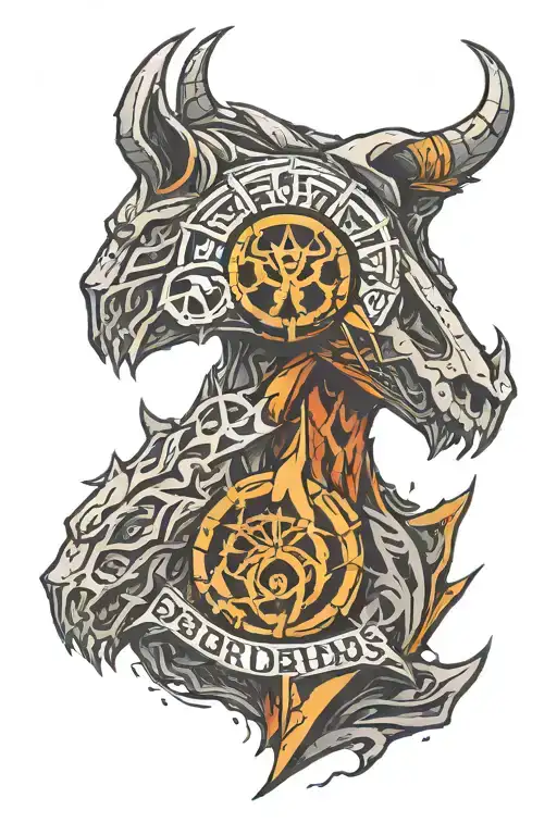 Skyrim borderlands logos It tattoo design idea