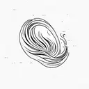 Ocean Wave tattoo design idea
