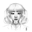 suga from bts tattoo design idea