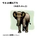 elephant  tattoo design idea