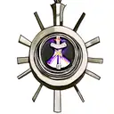 St. Peter's cross  tattoo design idea