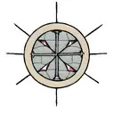 St. Peter's cross  tattoo design idea
