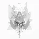 destroy your goals tattoo design idea