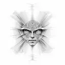 alex grey tool tattoo design idea