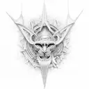 alex grey tool tattoo design idea