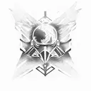 x-wing tattoo design idea