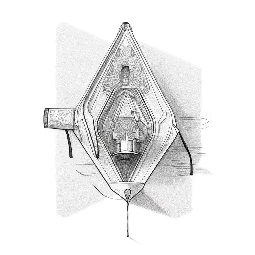 milk carton tattoo design idea