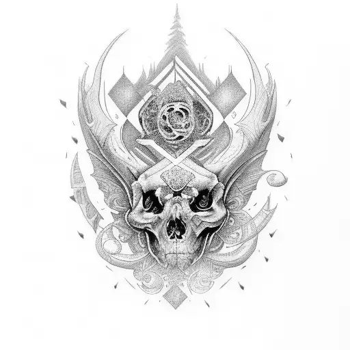 It sounds like you have a very intricate and detailed tattoo idea in mind! The design you described features multiple el tattoo design idea