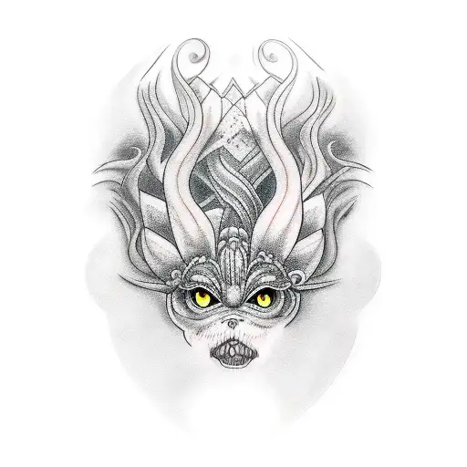 ursula full body tattoo design idea