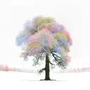 Oak Tree tattoo design idea