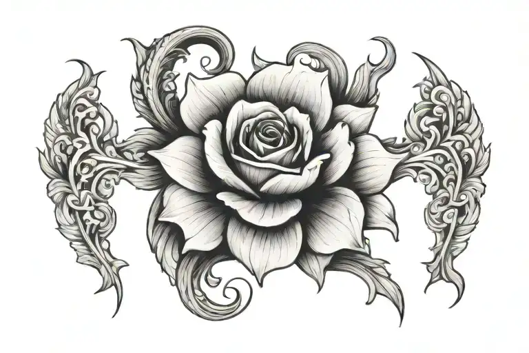 breast cancer survivor tattoo design idea