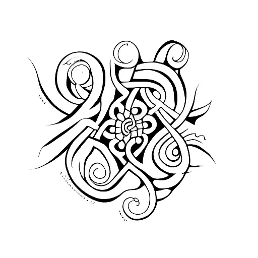 The Word Jade With Small Decoration Under tattoo design idea