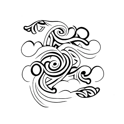 Name Jade With Small Decoration Under tattoo design idea