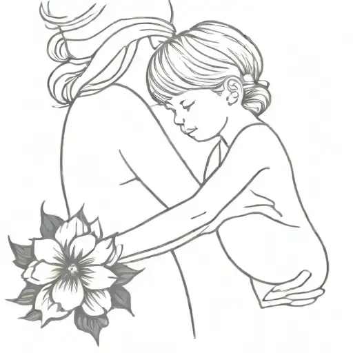 mother son matching tattoos tattoo design idea