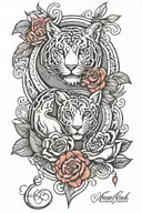 mother son matching tattoos tattoo design idea