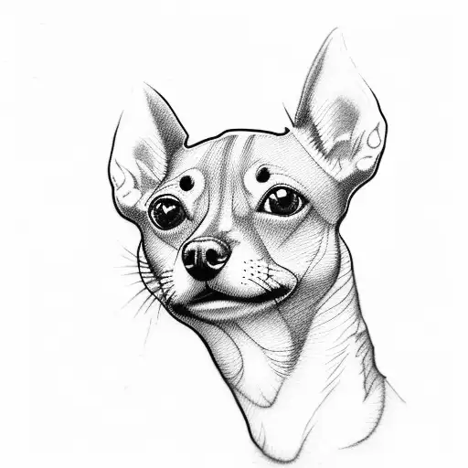 Miniature Pinscher tattoo design idea