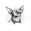 Miniature Pinscher tattoo design idea