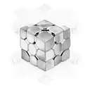 A Rubik's cube tattoo design idea