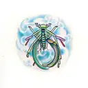 preying mantis  tattoo design idea