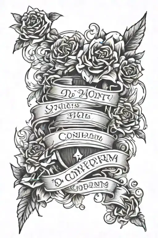 DO NOT CONFORM. - ROMANS 12:2 tattoo design idea