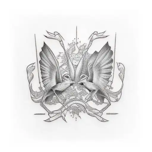 dopamine and adhd tattoo design idea