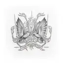 dopamine and adhd tattoo design idea