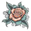 fuck doll script tattoo design idea