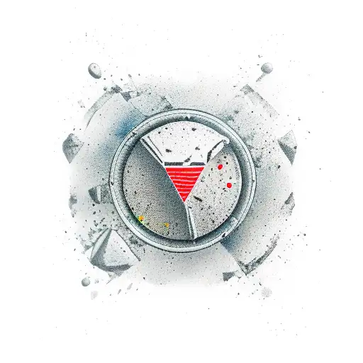 mortar  tattoo design idea