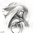 Lord of the rings tattoo design idea