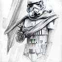 Star wars tattoo design idea