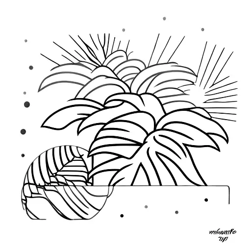 gratitude, palm tattoo design idea
