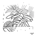 gratitude, palm tattoo design idea