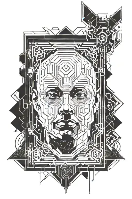 Metinleri kameranızla çevirin A man is very stubborn and moody, people are afraid of him tattoo design idea